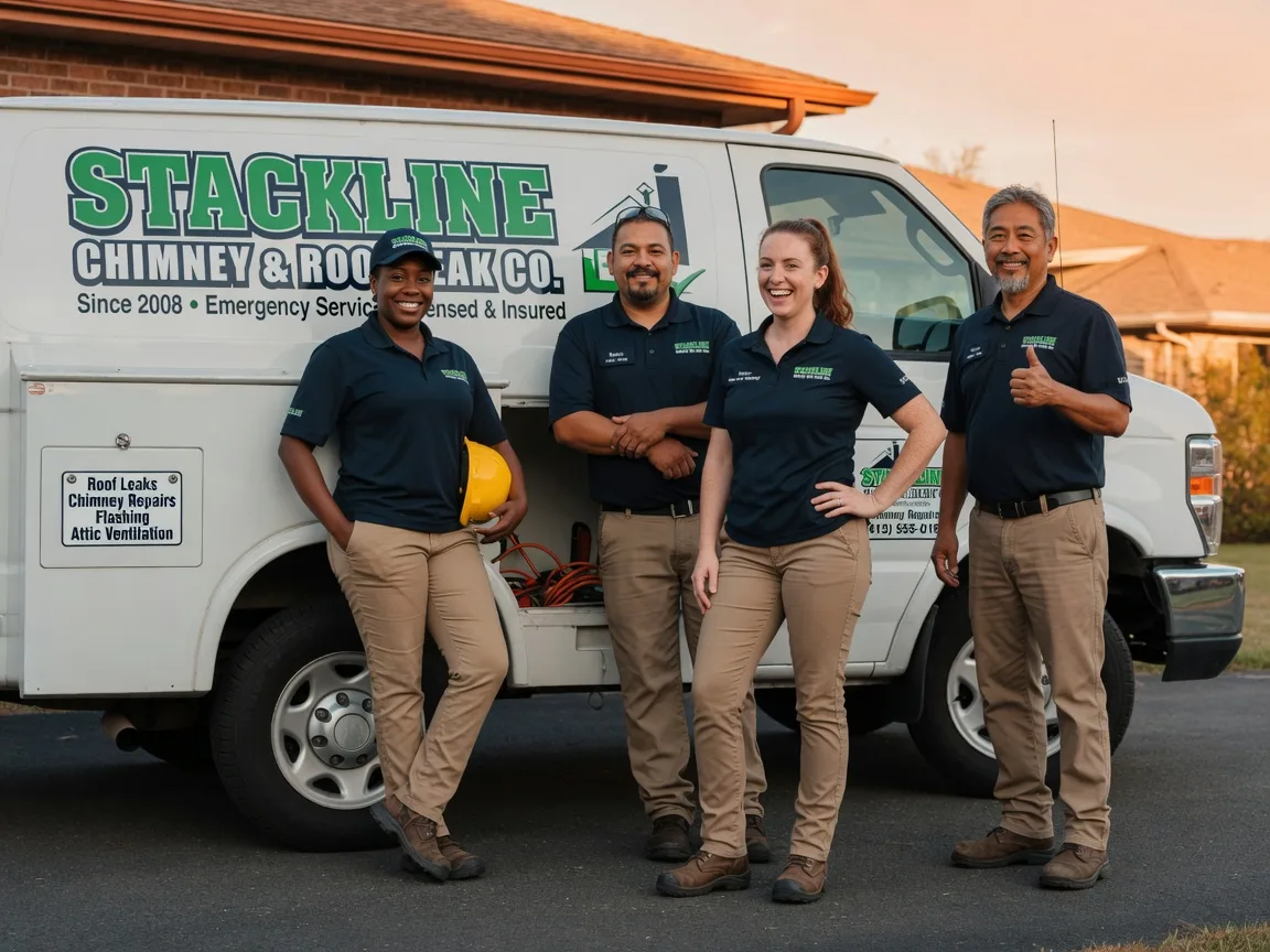 Chimney flashing repair company in Dover, NH